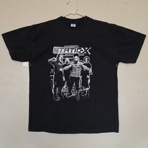 Vtg 2003 Static-X Destroy All Band Photo XL T-Shirt Shadow Zone Y2K RIP Wayne
